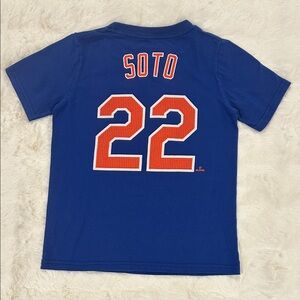 Nike Kids Royal Blue Mets Tee